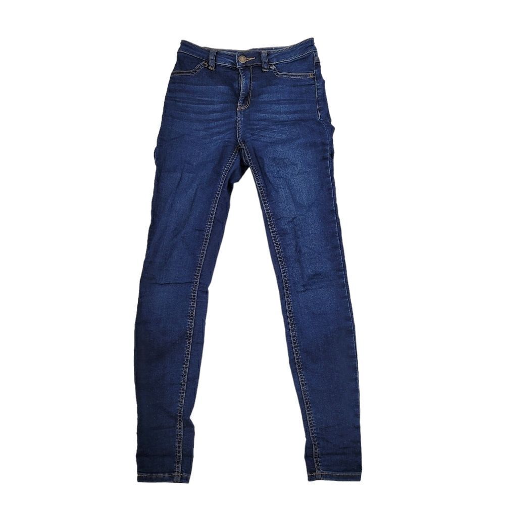 Y2K Blue Jeans Style Leggings Pants Size: 24"